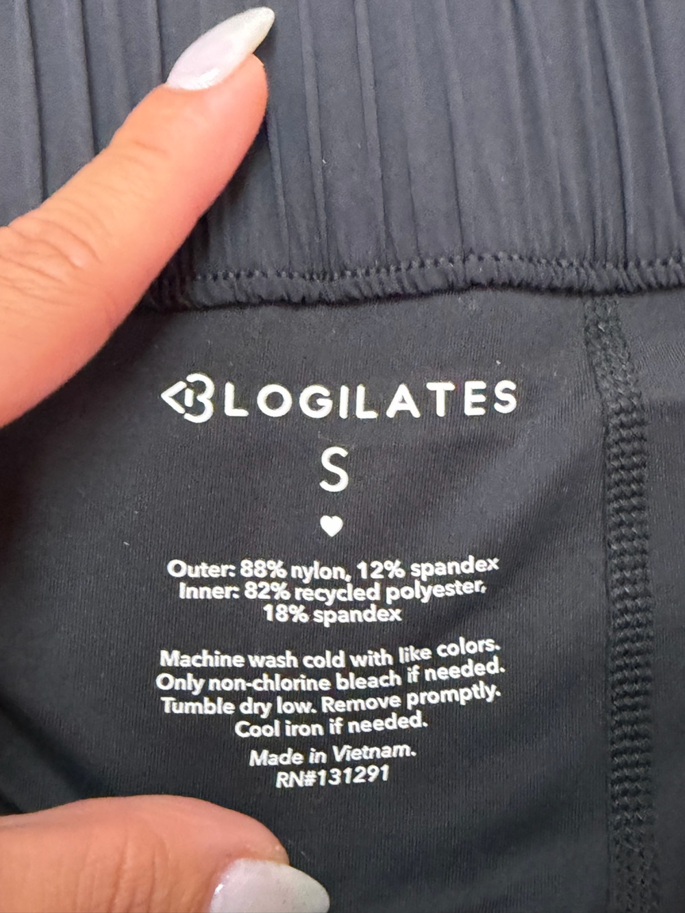 Blogilates Ruffle Run Shorts - Picture 3 of 3